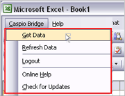 Caspio Bridge Plug-in for MS Office