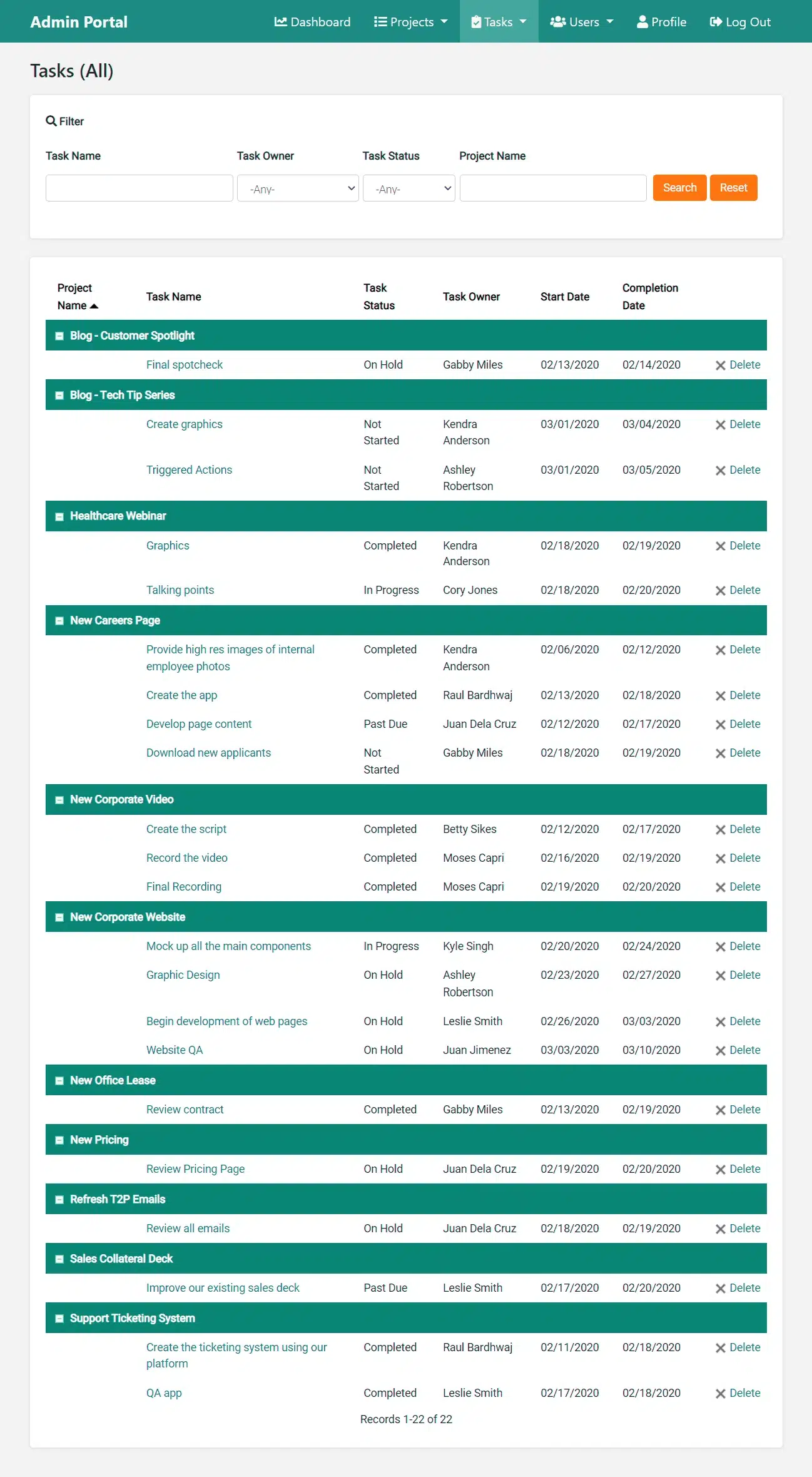 Project Management 