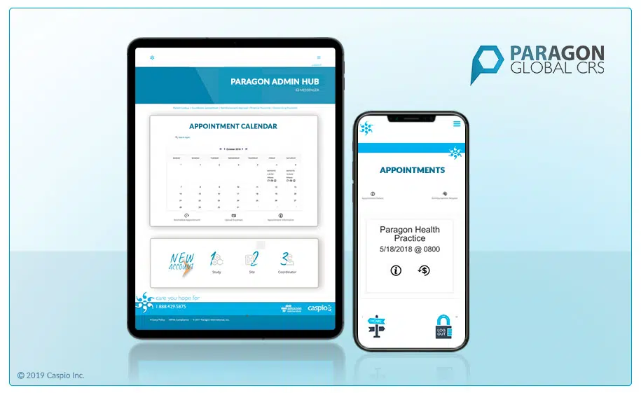 Paragon-HIPAA-compliant-software-tablet-mobile-view