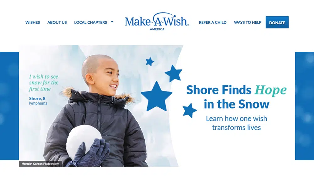 Sears-volunteers-at-Make-a-Wish-Foundation-using-Caspio