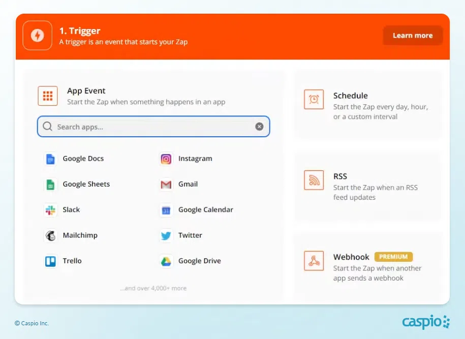 Zapier Trigger and Actions